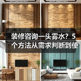 装修咨询一头雾水？5个方法从需求判断到使用维护（图1）