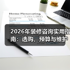 2026年装修咨询实用指南：选购、预算与维护常见问题解析（图3）